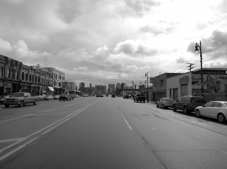 Die Michigan Avenue, Blick richtung downtown